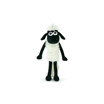 Image of BARRADO Shaun the Sheep Soft Toy of Characters Shaun, Bitzer,Timmy 34cm 13&#039;38&quot; Super Quality (Shaun)