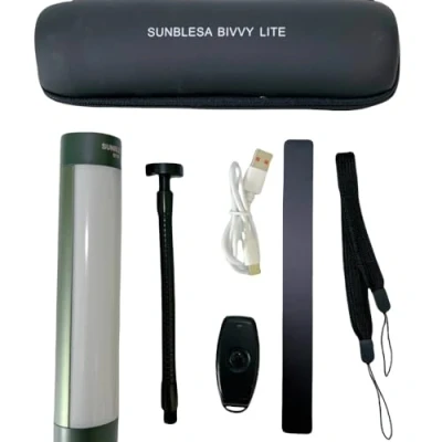 Image of SUNBLESA Upgraded Rechargeable Waterproof Magnetic Remote Control Carp Fishing bivvy light IR lite with bankstick adapter