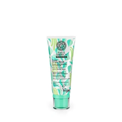 Image of Natura Siberica Polar White Birch. Pore minimising face mask