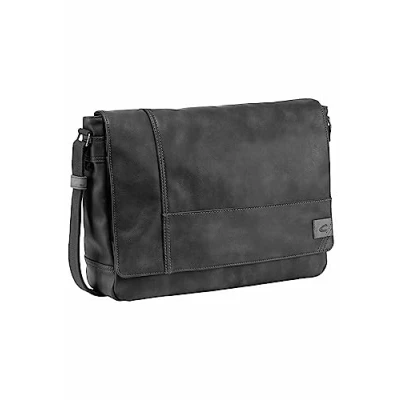 Image of camel active Messenger bag; 251 Laos Bag, 40 cm, Black (Schwarz)