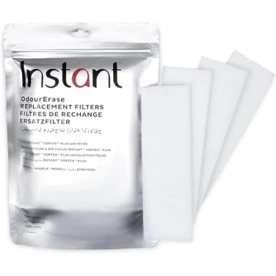 Image of Instant Vortex Plus Filters for 5.7L ClearCook OdourErase SS UK Original Filter, Set of 4, White