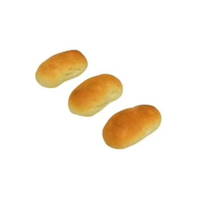 Image of Vegan Mini Brioche Hot Dog Rolls (+/ 5.5 x 2.5cm), Fresh from Frozen, 50
