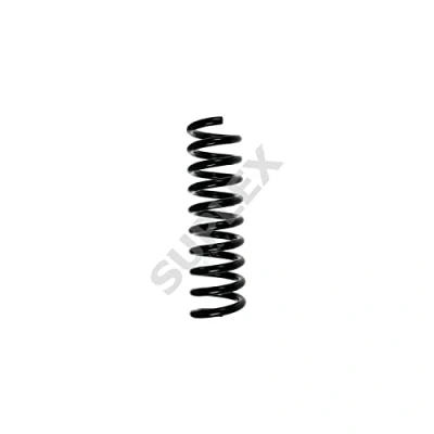Image of 2103241804, 2103243504, A2103241804, A2103243504 Coil spring SUPLEX 19169 Rear Axle with constant wire diameter yellow, red (2x)