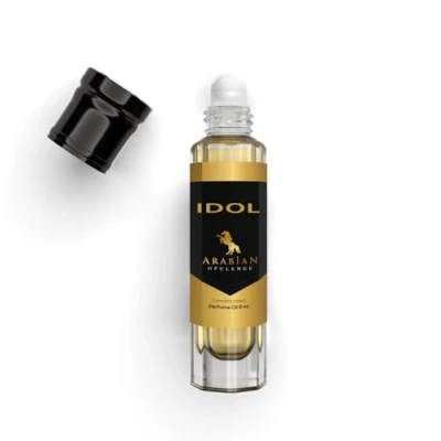 Image of FR151 IDOLATRY perfume oil for women. 6ml roll on bottle. Arabian Opulence. Rose/musky/floral/fruity/powdery/white floral
