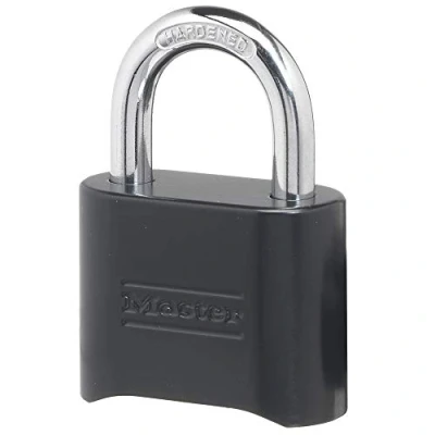 Image of Master Lock 178D Set Your Own Combination Lock, Black, 1 Pack