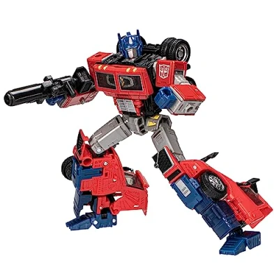 Image of Hasbro Transformers Generations Leader Class figurine Volvo VNR 300 Optimus Prime 18 cm