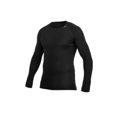 Image of Woolpower Lite Crewneck Black Size S 2021 Underwear