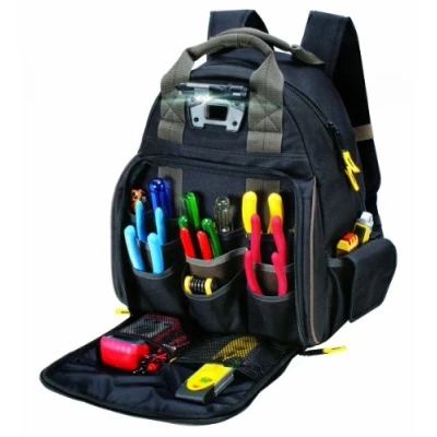 Image of Custom LeatherCraft Tech Gear 53 backpacks (Black)