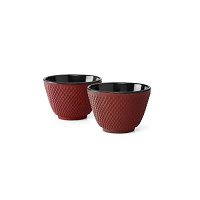 Image of Bredemeijer Xilin Tea Cups, Red