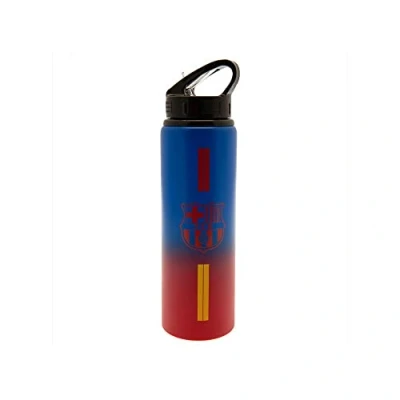 Image of F.C. Barcelona Team Merchandise 750ml Aluminium Fade Bottle, Blue