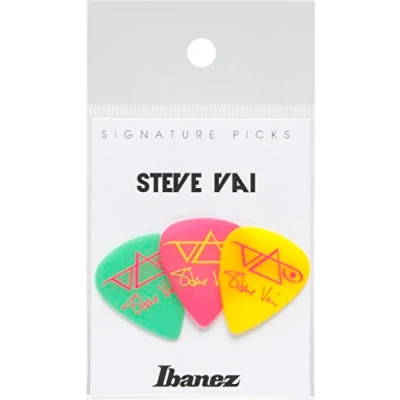Image of Ibanez B1000SV Steve Vai Signature Picks 3 Pack (B1000SVGPY)
