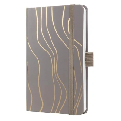 Image of SIGEL J5350 Jolie Weekly Planner 2025, Design Mocca Meringue, 9,5 x 15 cm, hardcover, 174 Pages, Brown