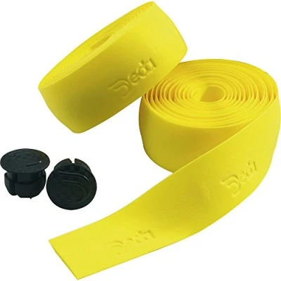 Image of Deda Elementi Men&#039;s Cork Handlebar Tape, Yellow Fly, One Size