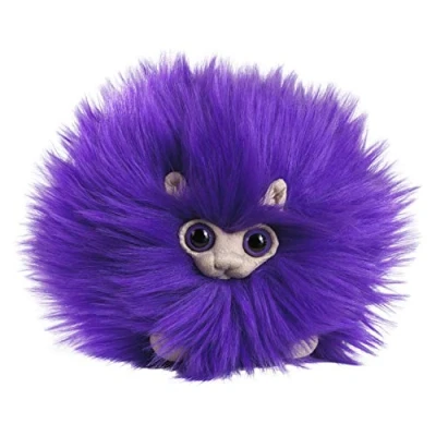 Image of The Noble Collection Pygmy Puff Purple Officially Licensed 14.4in (36.5cm) Harry Potter Toys Collectable Doll Figures For Kids &amp; Adults