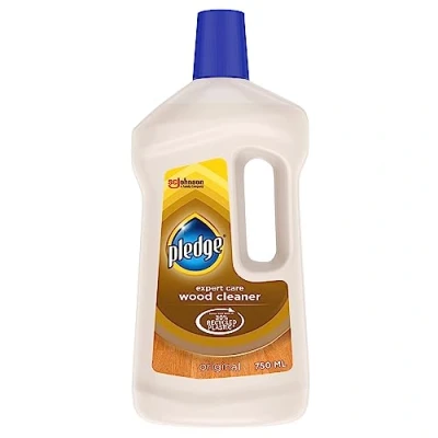 Image of Pledge Expert Care Wood Floor Cleaner Original, No Streaks or Residue, Gently Cleans and Shines, 750ml