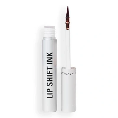 Image of Revolution Lip Shift Ink Peel Off Liner Stain, Long Lasting, Matte Finish, Vegan &amp; Cruelty Free, Nude Talk, 1.8ml
