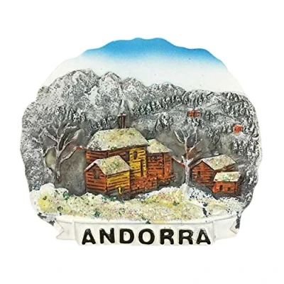 Image of Andorra 3D Refrigerator Magnet Travel Sticker Souvenirs,Home &amp; Kitchen Decoration Fridge from China