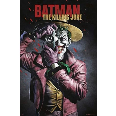 Image of Grupo Erik Dc Comics Batman The Killing Joke Poster 36 x 24 inches / 91.5 61 cm Shipped Rolled Up Cool Posters Art &amp; Prints Wall