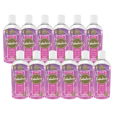 Image of Fabulosa 4 in 1 Concentrated Antibacterial Disinfectant All Purpose Cleaner, 220ml, 12 pack, Electrify
