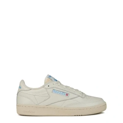 Image of Reebok Classic CLUB C 85 Vintage Trainers, Size: 7, Chalk/alabasterter/essential blue Leather