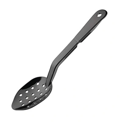 Image of Kristallon Perforated Serving Spoon 11in 290mm Kitchen Food Cooking Utensil