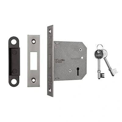 Image of EASI T 3 Lever Deadlock 76MM Residential (Satin)