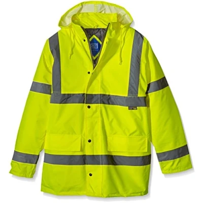 Image of Supertouch 35423 HI VIS Standard Parka Jacket Yellow