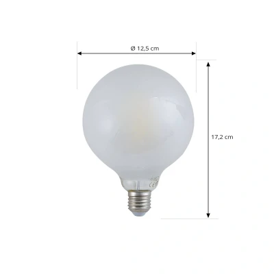 Image of LUUMR Smart LED bulb matt E27 G125 7W Tuya WLAN CCT