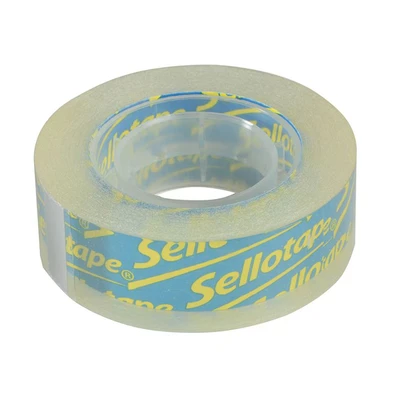 Image of Sellotape 1569594 Super Tape 18 mm x 25 m, Clear