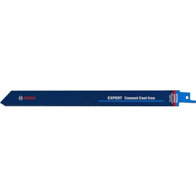 Image of Bosch Professional 1x Expert ‘Cement Cast Iron’ S 1750 RD Reciprocating Saw Blade (for iron, Fibre plastics GFK, CFK, Length 250 mm, Accessories Saw)