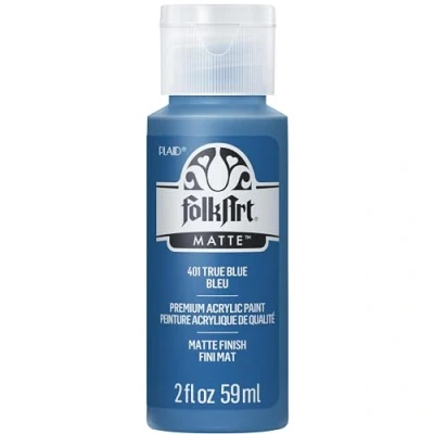 Image of Folk Art Acrylic Paint, True Blue, 2 oz