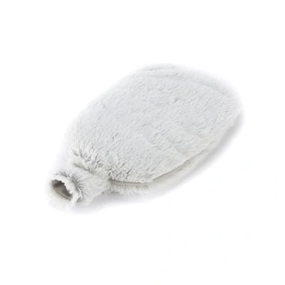 Image of Warmies Microwavable Bottle, Heat Pad with French Dried Lavender, s Marshmallow Grey Colour