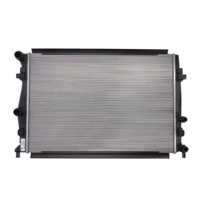 Image of 5Q0121251EA Engine radiator VALEO 735556 Aluminium 650mm 448mm 24mm Mechanically jointed cooling fins AUDI: A3 Sportback, Saloon, Hatchback