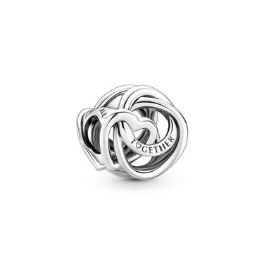 Image of Pandora Family Circle Heart Charm