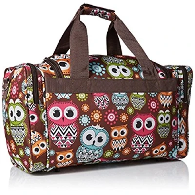 Image of Rockland Duffel Bag, Owl, 19 inch, Bag