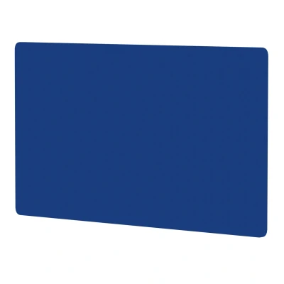 Image of Air Screen for Back to Desk 1400x800mm Bespoke Stevia Blue Fabric