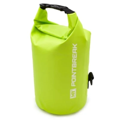 Image of M.Y Point Break Green 5L Dry Bag Adjustable Strap Waterproof for Kayaking, Fishing, Canoeing, Hiking