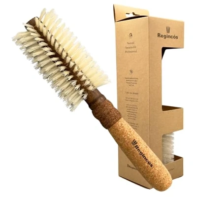 Image of Regincós e.CORK Blonde 22729 Round Brush M 19/55 mm