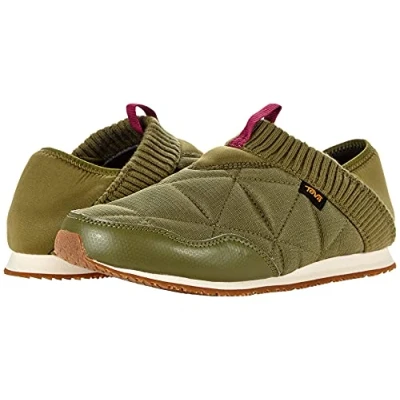 Image of Teva Women&#039;s Re Ember Moc Moccasin, Olive, 6 UK