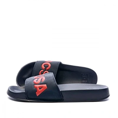 Image of Dc Shoes Men&#039;s Slide Beach &amp; Pool Shoes, Blue (Navy/Red Nrd), 10 UK