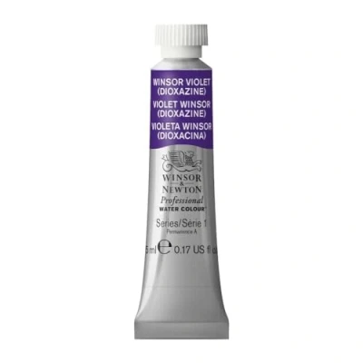 Image of Winsor &amp; Newton 5 ml Tube Professional Water Colour, Violet/Dioxazine