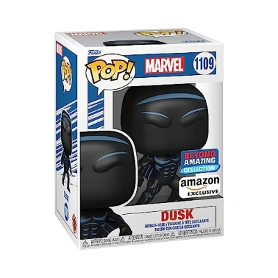 Image of Funko POP! Marvel Dusk Comics Amazon Exclusive Collectable Vinyl Figure Gift Idea Official Merchandise Toys for Kids &amp; Adults Comic Books Fans Model Collectors