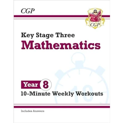 Image of KS3 Year 9 Maths 10 Minute Weekly Workouts (CGP Tests)