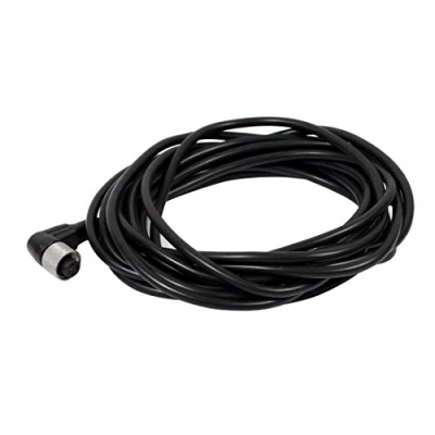 Image of Sourcingmap uxcellM12 Bend Female 5 Pins Connector Aviation Socket Electrical Cable 5M