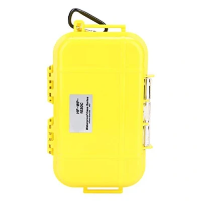 Image of Alomejor Storage Case Waterproof Shockproof Airtight Carry Box Container for Outdoor Survival(Yellow)