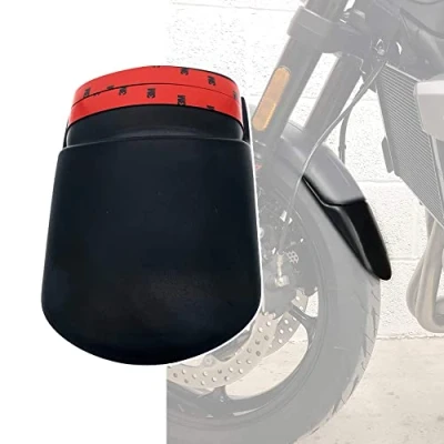 Image of Front Mudguard Extension Plate Compatible with For Triumph Trident 660 2021 Motorcycle Wheel Fender Extender Extending Board
