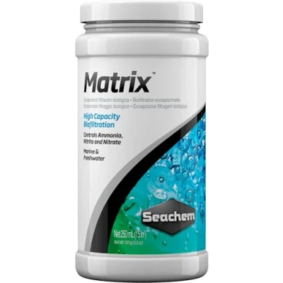 Image of Seachem Matrix Bio Media,Silver, 250 ml