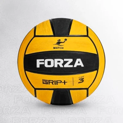 Image of FORZA Water Polo Match Ball Premium Waterproof Rubber &amp; Neoprene, Official Sizes (Pack of 5, Size 3)