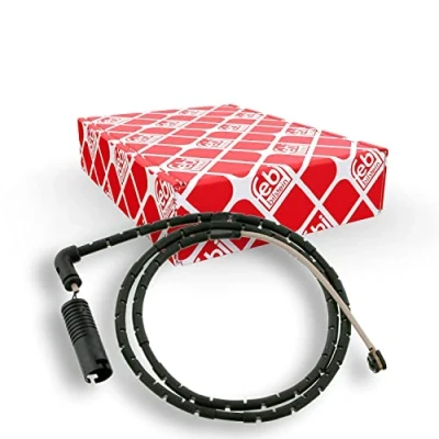 Image of 34353411757 Brake Pad Wear Sensor FEBI BILSTEIN 24012 Rear Axle Left, Right BMW: X3