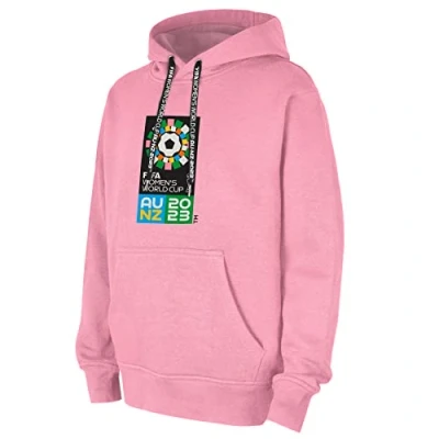 Image of FIFA Official 2023 Women&#039;s Football World Cup Adult Event Hoodie, Pink, X Large